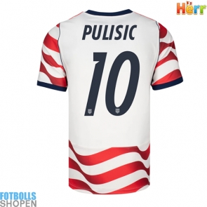 Billiga Förenta stater Christian Pulisic #10 Hemmatröja VM 2026 Kortärmad